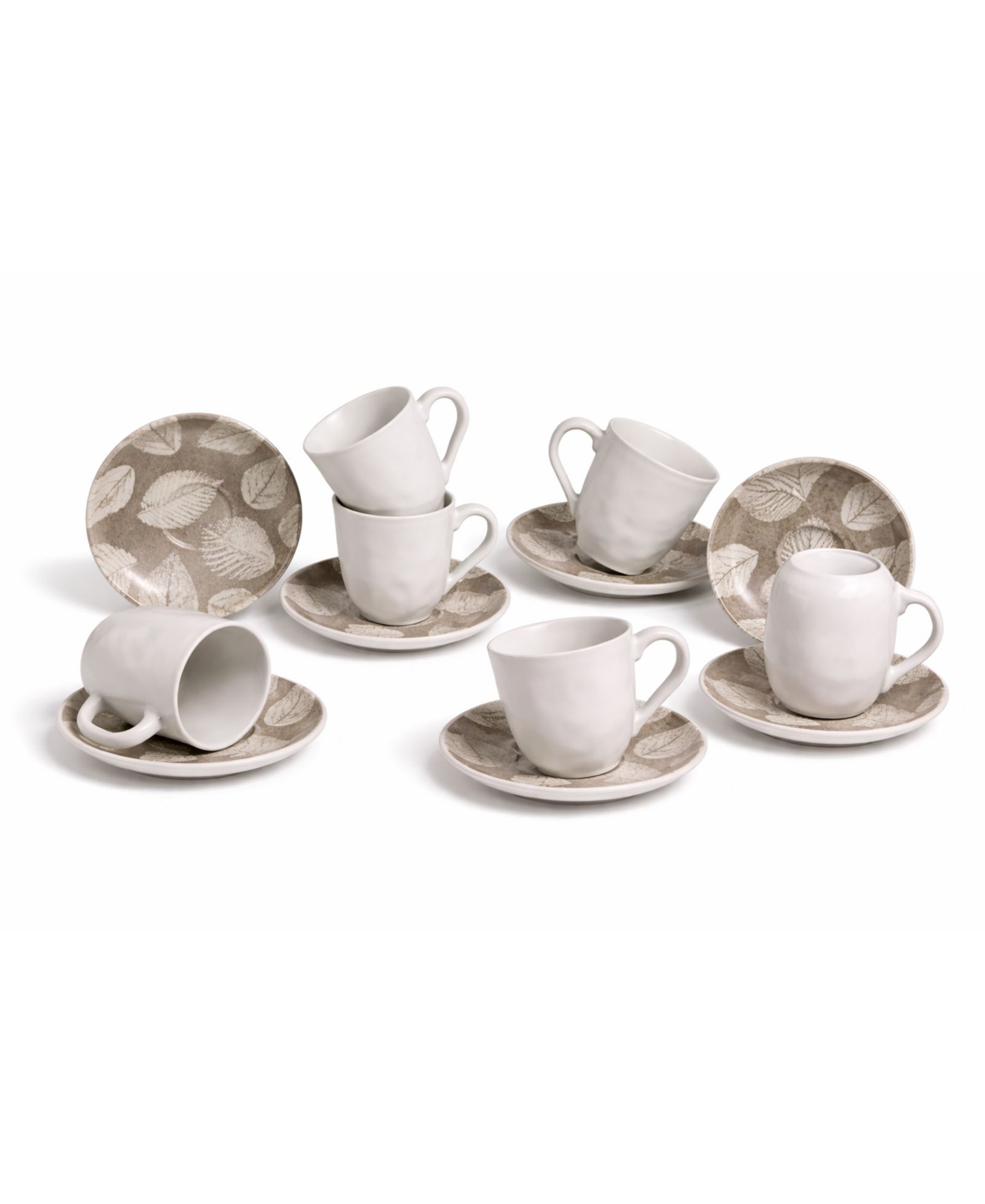 Набор чашек и блюдец PORTO BRASIL Seiva 12 Pc. Espresso, Service for 6