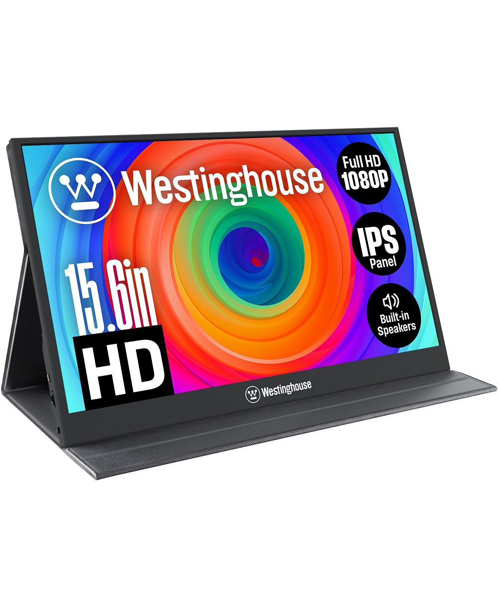 Westinghouse 15.6" IPS 1080p 60Hz Portable Gaming USB-C Computer Monitor