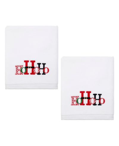 Avanti Набор хлопковых полотенец для рук HoHoHo, 28" x 16"