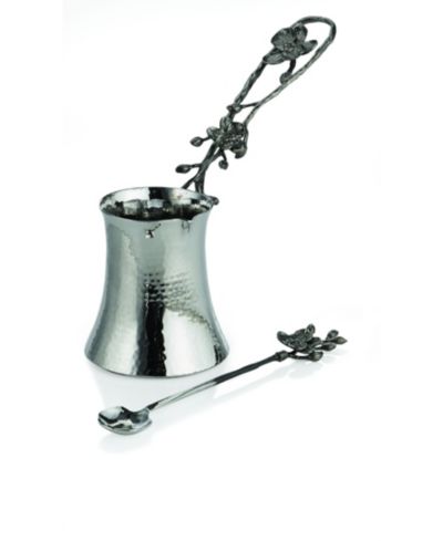 Michael Aram кофейник и ложка Black Orchid