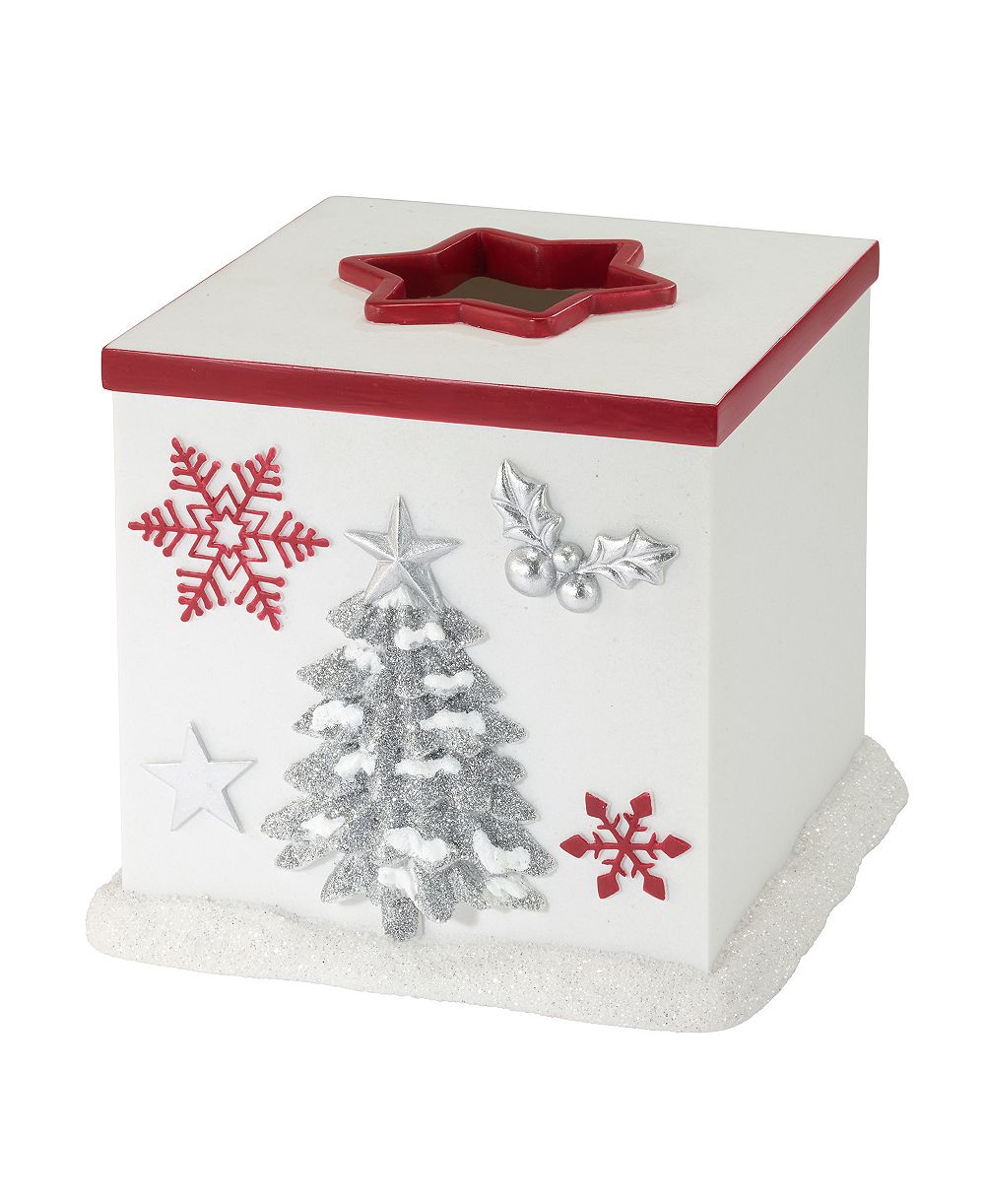 Avanti Sparkle Resin Tissue Box Cover