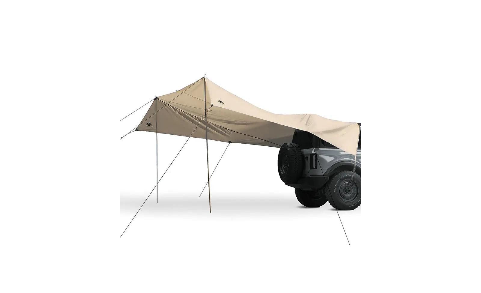 Ayamaya тент для палатки Ayamaya Nomad Nest SUV Tailgate Tarp Tent 14x16 ft Waterproof