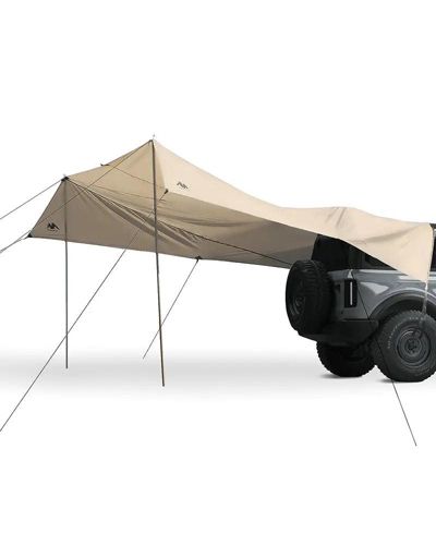 Ayamaya тент для палатки Ayamaya Nomad Nest SUV Tailgate Tarp Tent 14x16 ft Waterproof