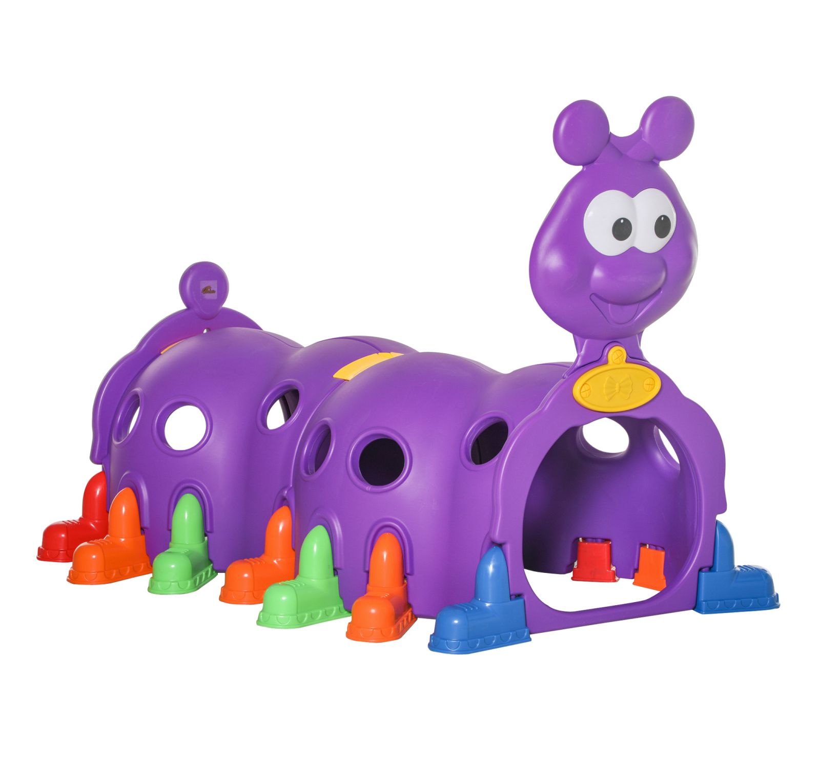 Игровая конструкция Caterpillar Climbing Tunnel для детей 3-6 лет, фиолетовый