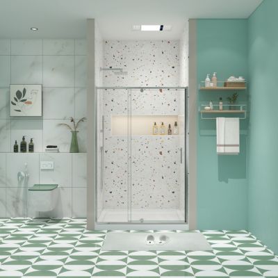 Стеклянная дверь для душа Streamdale Furniture Chrome Pivot Swing