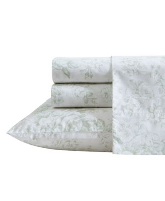 Комплект из 4 простыней Laura Ashley 200-Thread Cotton, Full