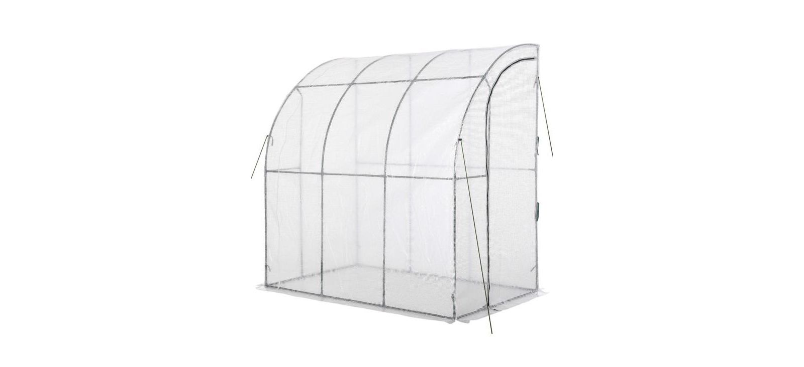 Walk-in Greenhouse для сада, идеальное решение для роста и ухода за растениями, белый