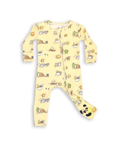 Bellabu Bear Baby Boys or Baby Girls Baby Love You Brunches Convertible Footie