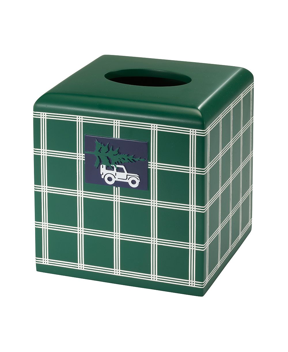 IZOD Pine Trail Tissue Box Cover