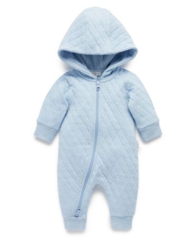 Purebaby Baby Boys Quilted Coverall