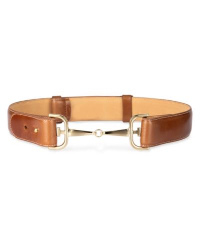 Sam Edelman Женский ремень с пряжкой Horse Bit
