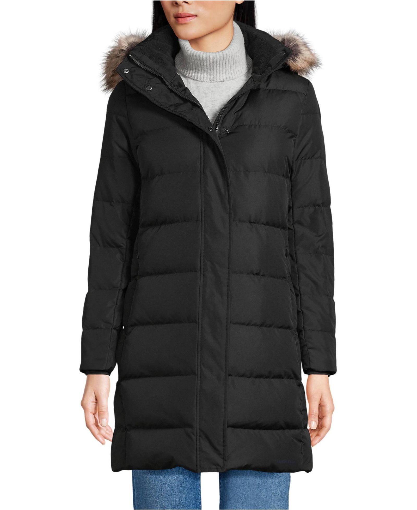 Lands' End Women's Petite Max 600 Down Puffer Coat