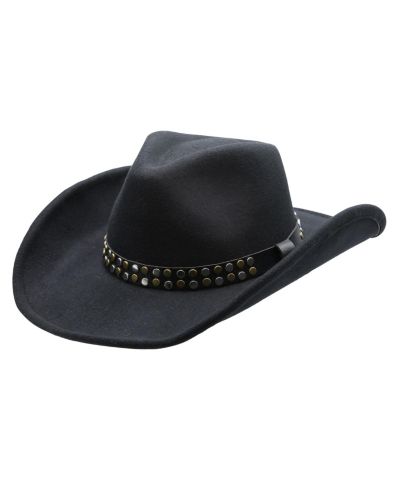 Шляпа Peter Grimm Mcgraw Ultra Felt Studded Band Western Drifter