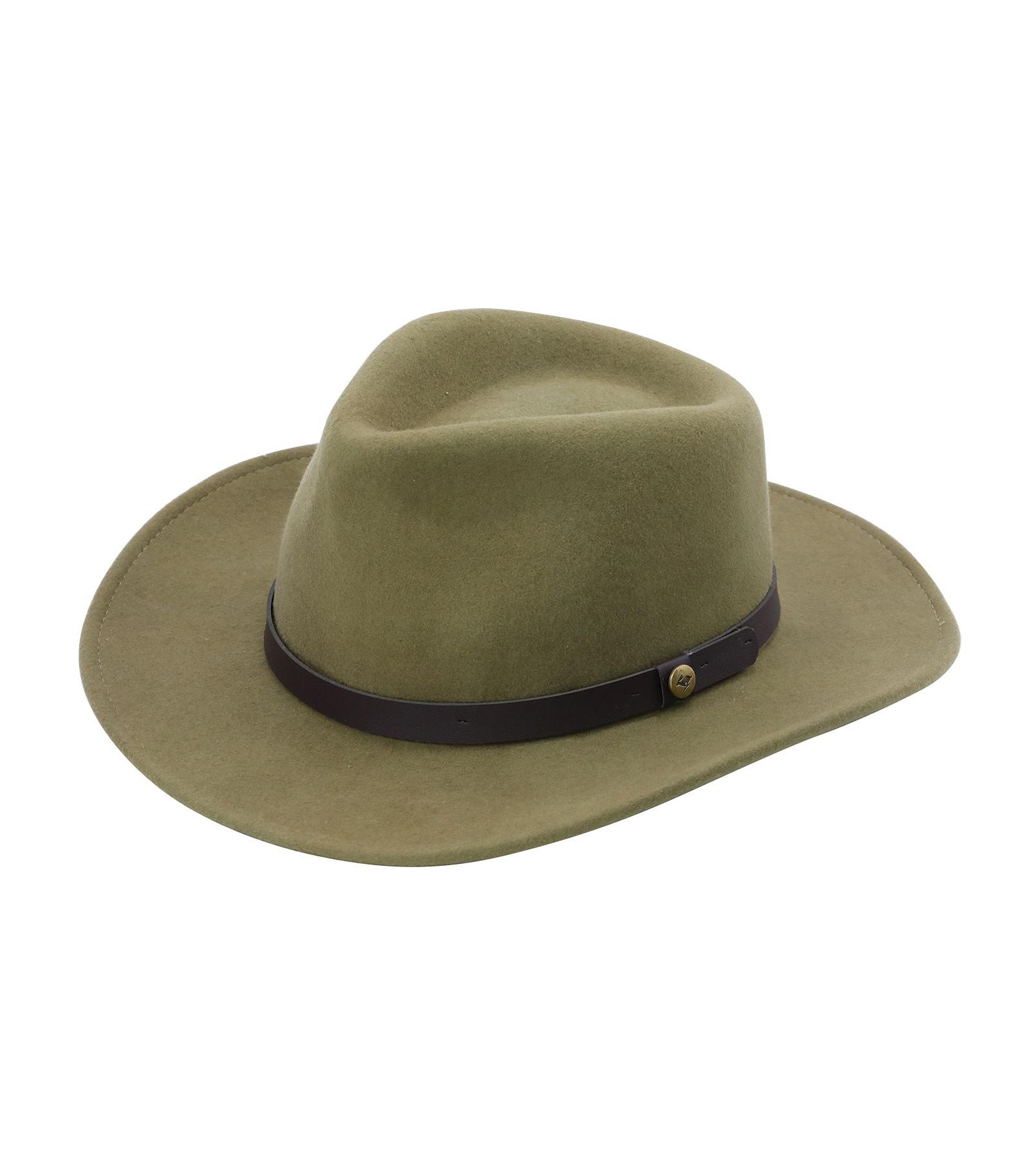 Peter Grimm Sherpa Wool Felt Crushable Packable Fedora Hat