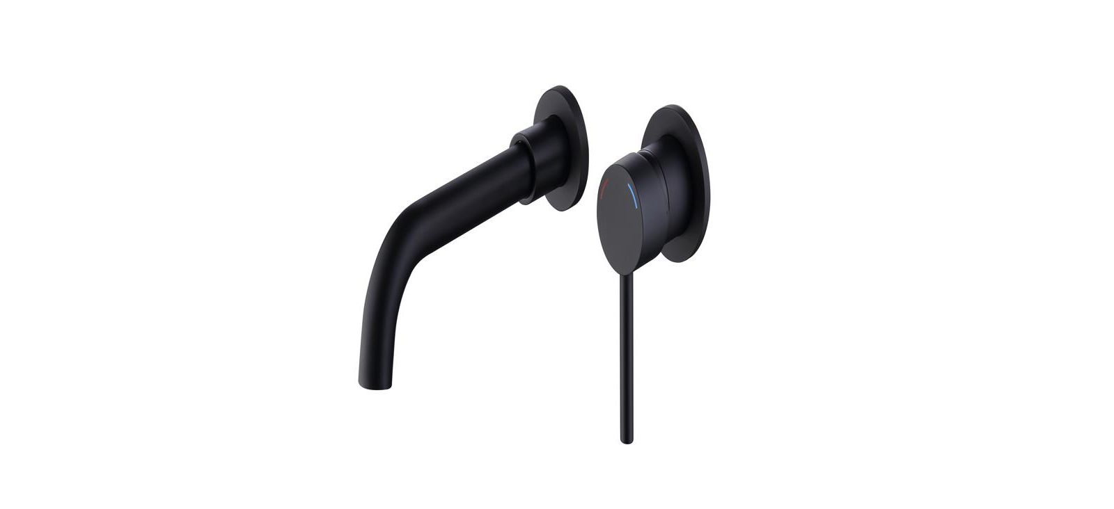 Slickblue Stylish Space-Saving Wall-Mount Bathroom Sink or Bathtub Faucet
