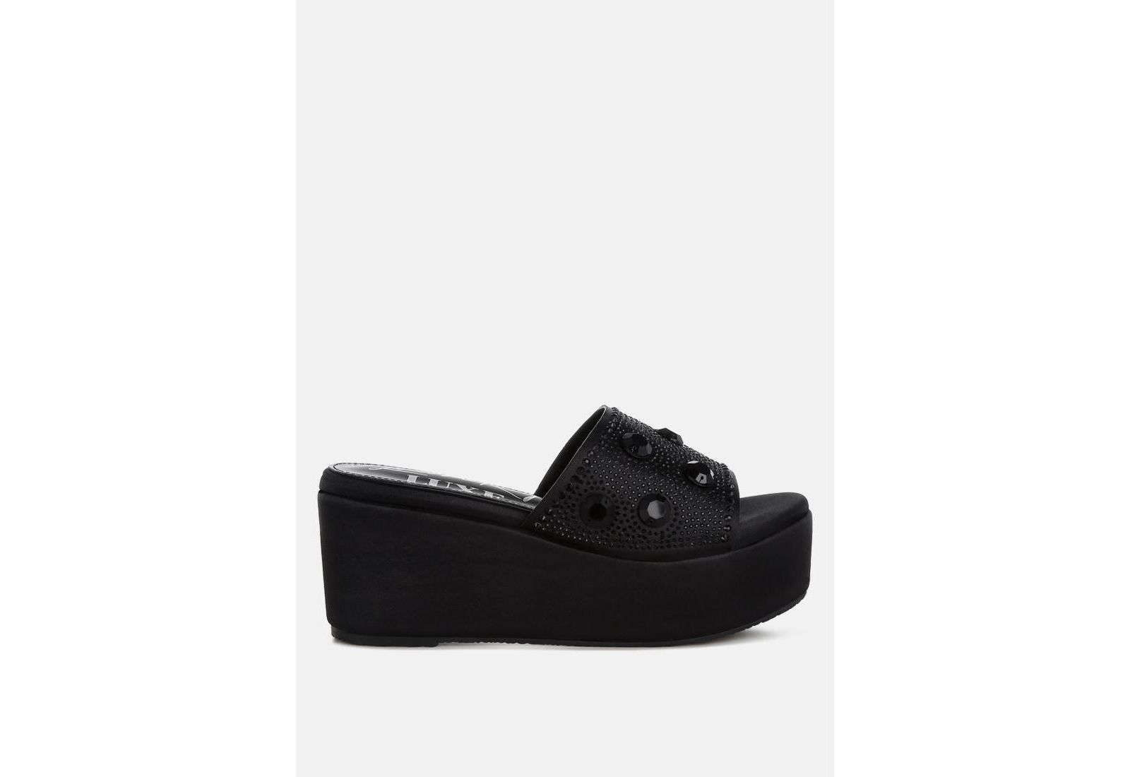 Женские сандалии London Rag Meta charts Diamante and Rhinestone Flatform