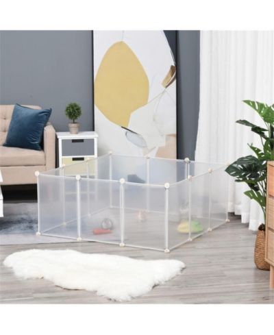 Slickblue DIY Pet Playpen Customizable Indoor & Outdoor Play Area for Dogs and Small Pets