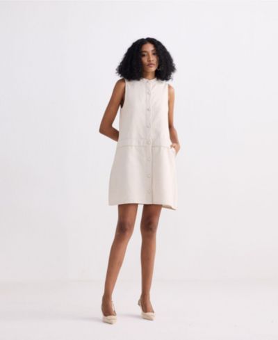 Reistor Women's The Cotton Tweed Shift Dress