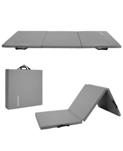 Коврик для фитнеса BalanceFrom Fitness GoGym 6 'x 2' x 1.5" Folding 3 Panel Gray