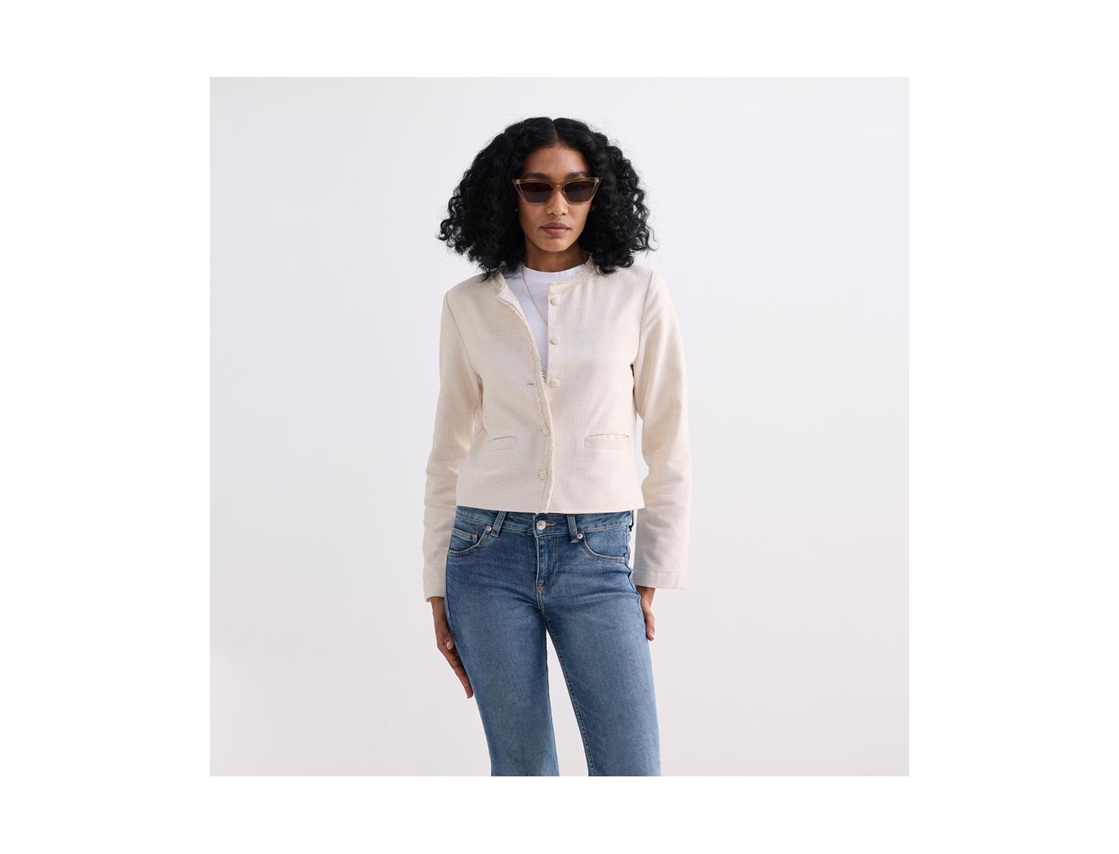 Reistor Women's Lady Jacket in Cotton Tweed
