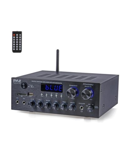 Pyle 2-Channel 300-Watt Bluetooth Wireless Streaming Stereo Amplifier