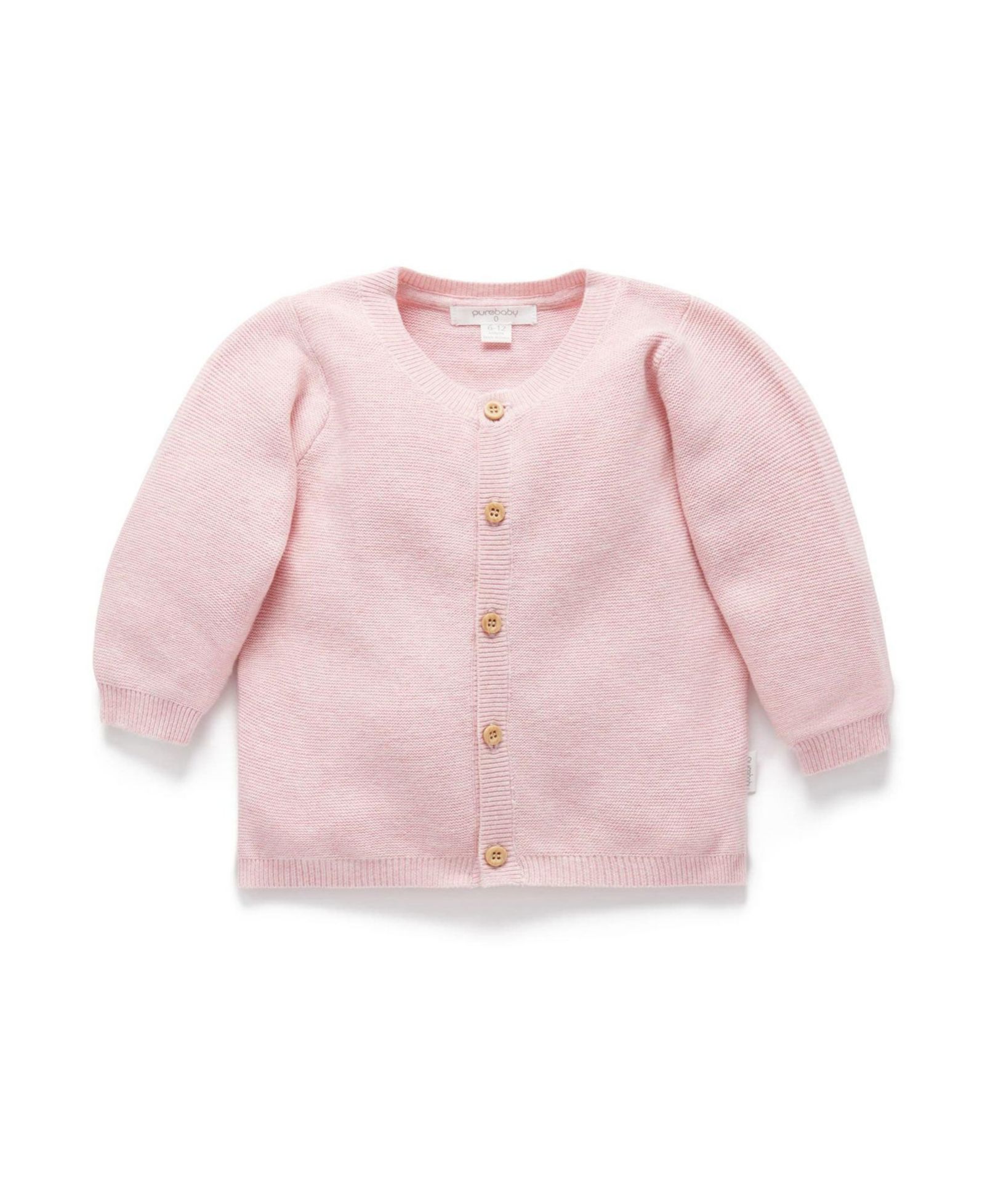 Purebaby Детский текстурированный кардиган для девочек