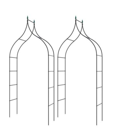 Садовая арка Costway 2 PCS Metal