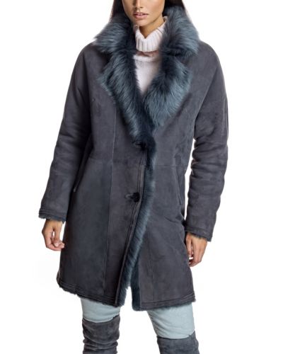 Julia & Stella By Maximilian Women's Shearling Lamb Coat