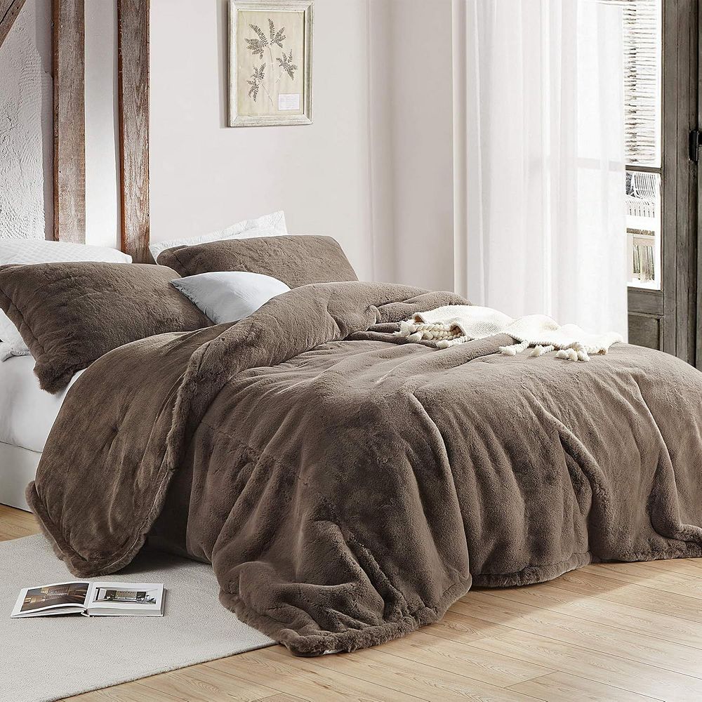 Комплект постельного белья Chunky Bunny Coma Inducer Oversized Comforter Set Velveteen Brown