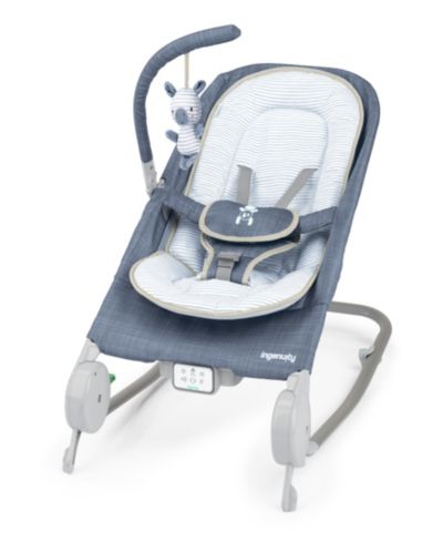 Детское кресло-качалка Ingenuity Baby Happy Belly™ Rock-to-Happy Belly™ Rock-to-Bounce Massage Seat