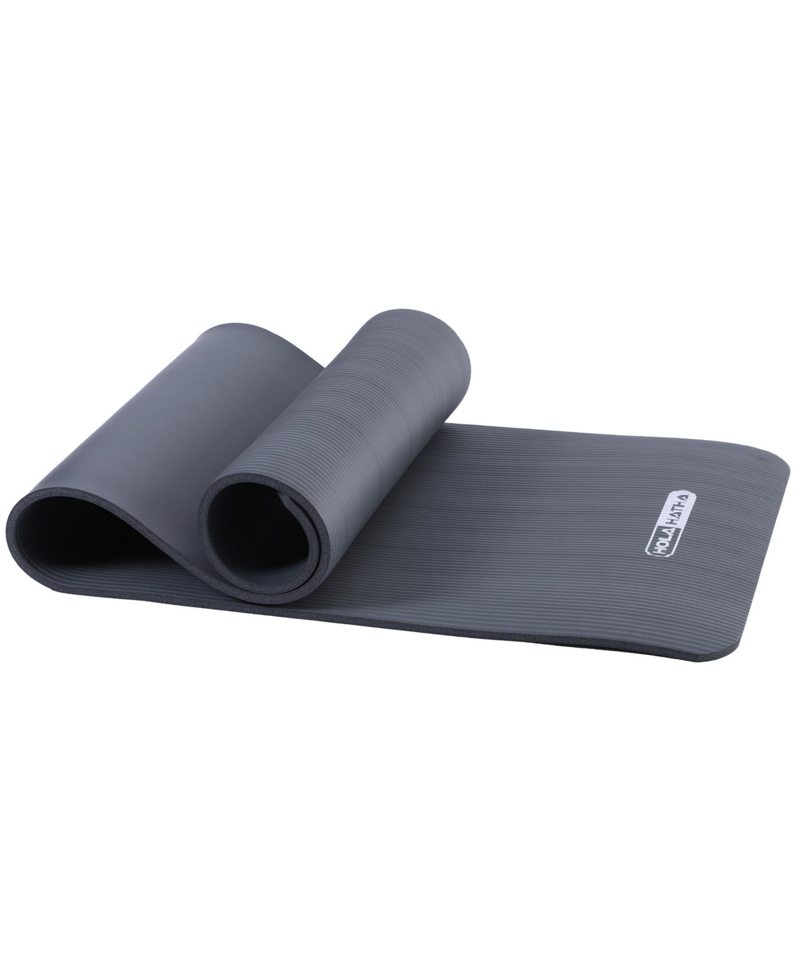 Коврик для йоги HolaHatha 72 x 24" High Density Non Slip Black