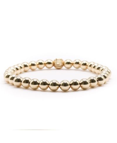Браслет Bowood Lane Gold Filled 6mm Gold Ball Stretch