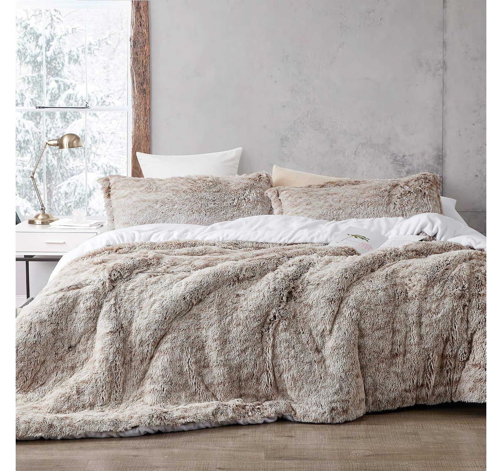 Are You Kidding - Coma Inducer Oversized Comforter Set - Frosted Clay Taupe