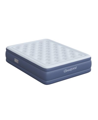 Beautyrest Надувной матрас Supreme Air Comfort, 17", со встроенным насосом SureLock и функцией автоотключения, из прочного винила