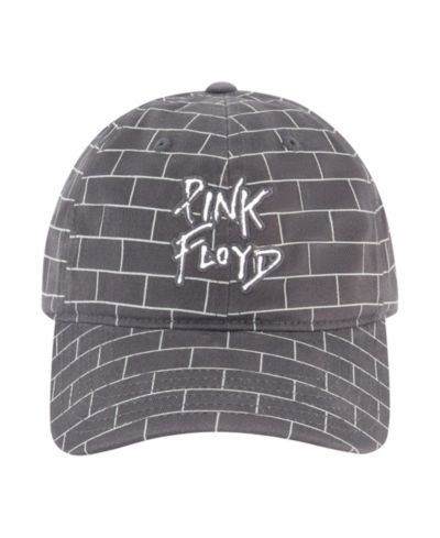 Мужская бейсболка Pink Floyd с принтом из кирпичей и вышивкой
