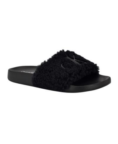 Женские тапочки Calvin Klein Amaya Fuzzy Slide