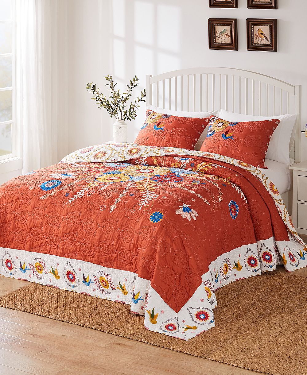 Набор покрывал Greenland Home Fashions Topanga 3-Pc. King