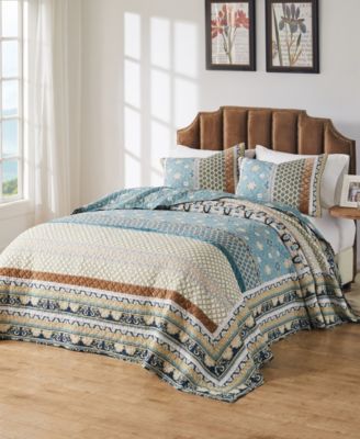 Greenland Home Fashions Thalia 3-Pc. Bedspread Set, Queen
