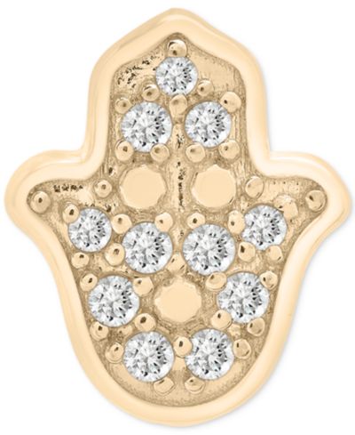 Hamsa Yellow Gold
