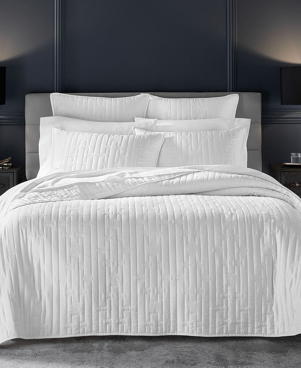 Комплект покрывала Hotel Collection Chain Links Coverlet Set, Full/Queen