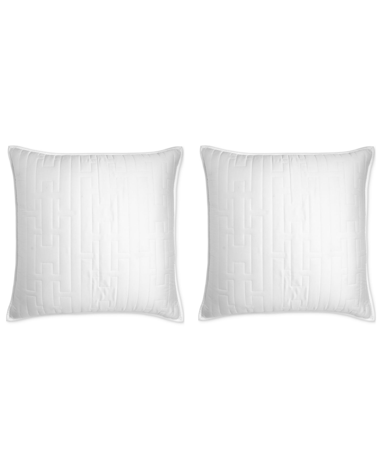 Hotel Collection Chain Links 2-Pc. Sham Set, European, Exclusively at Macy's