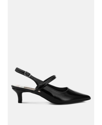 Rag & Co Женские сандалии на каблуке kitten heel slingback Abloom
