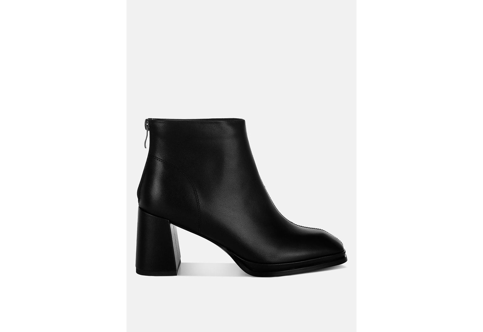 Rag and Co Womens Armada Genuine Leather Square Toe Boots