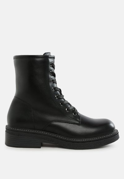 London Rag Женские ботинки из искусственной кожи Clover Lace Up