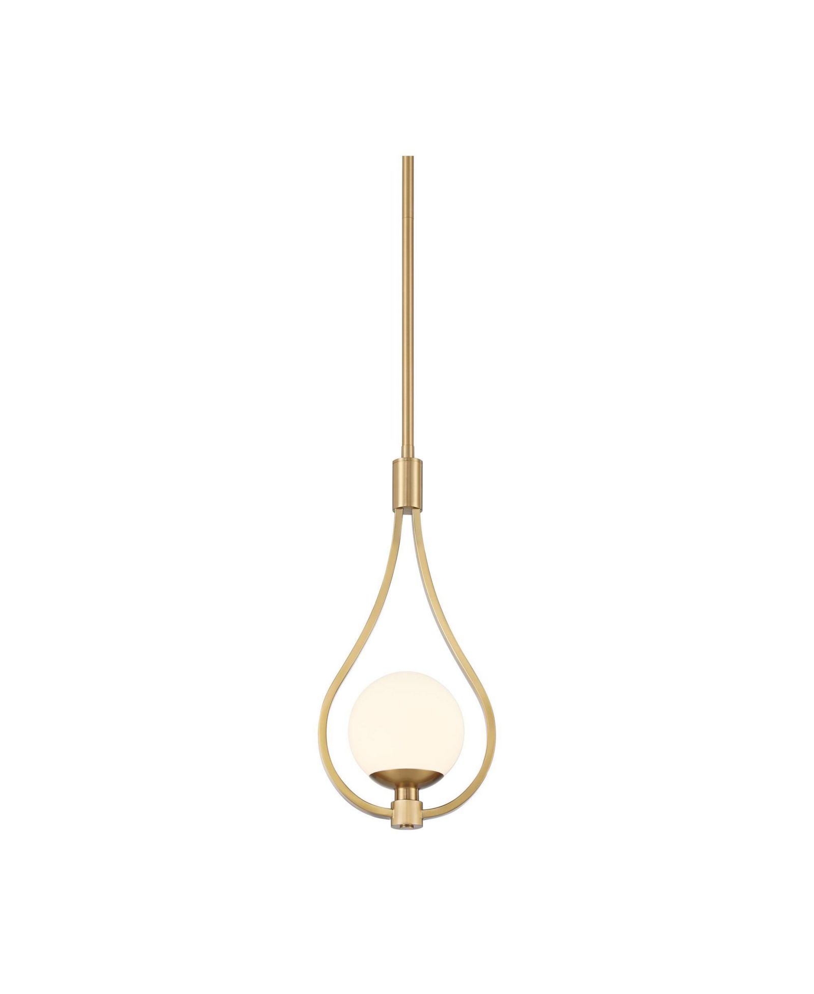 Possini Euro Design Kosta 8" Mid Century Modern Pendant Ceiling Light Fixture Dining Room Over Table Hanging LED Warm Finish Mini