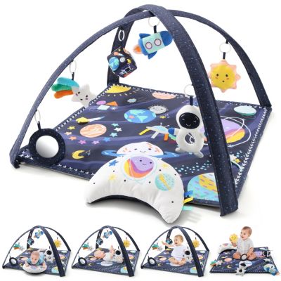 The Peanutshell Игровой коврик и гимнастический комплекс 7-в-1