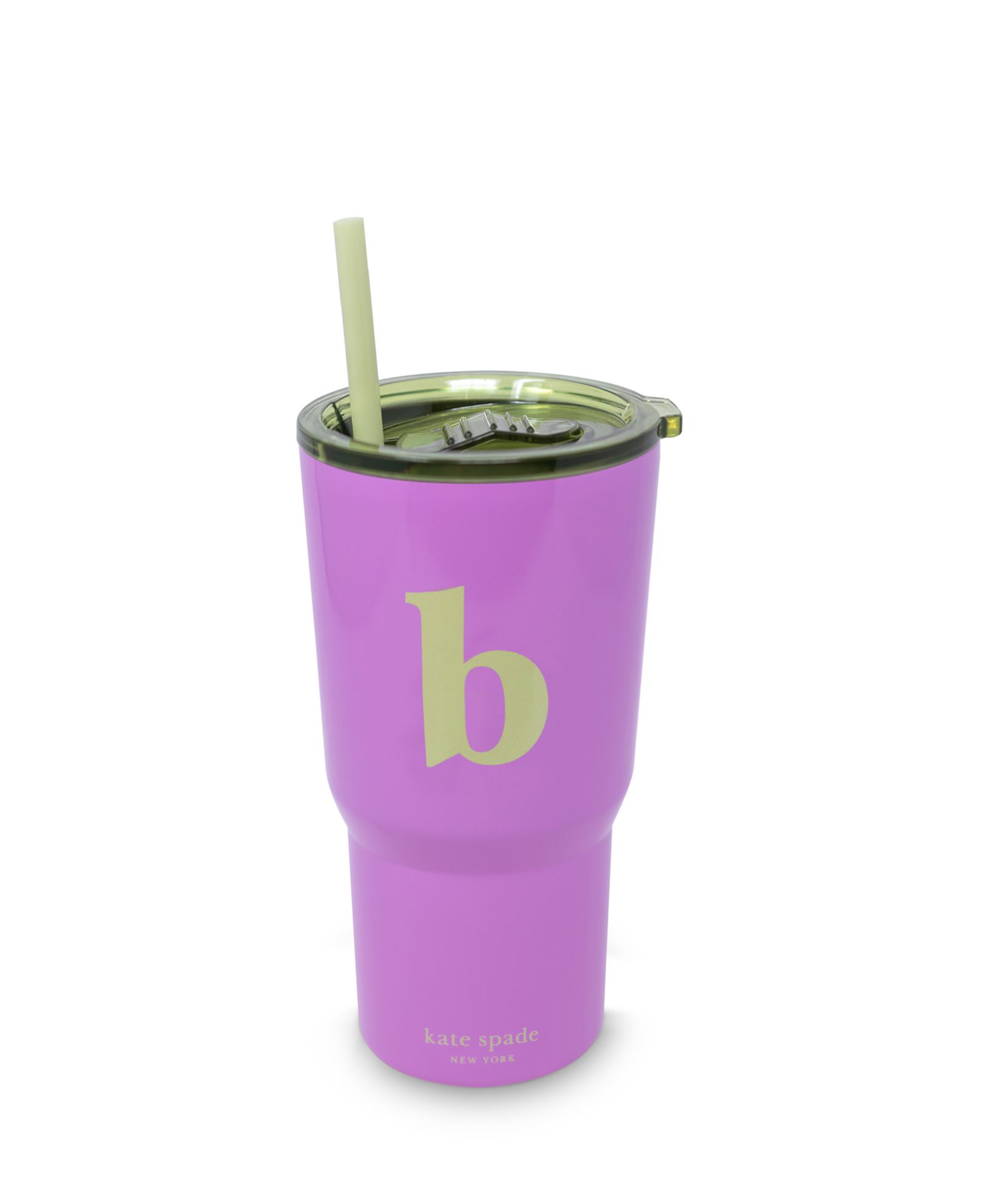 Термокружка Kate Spade New York Just Mine Initial Stainless Steel 20 oz. Tumbler, B
