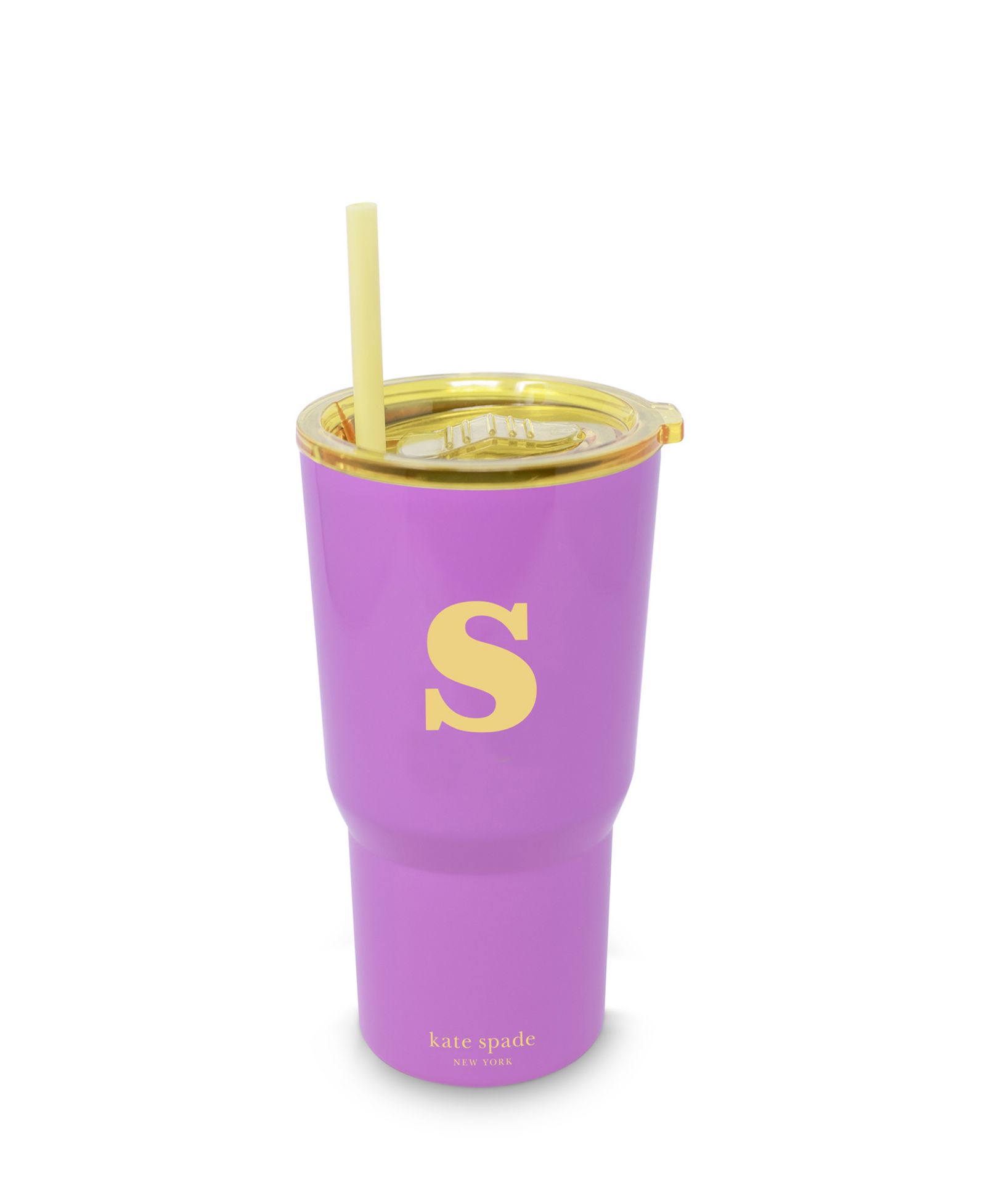 Термокружка Kate Spade New York Just Mine Initial Stainless Steel 20 oz., S