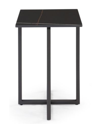 Столик для коктейлей Emila 14" Square Sintered Stone