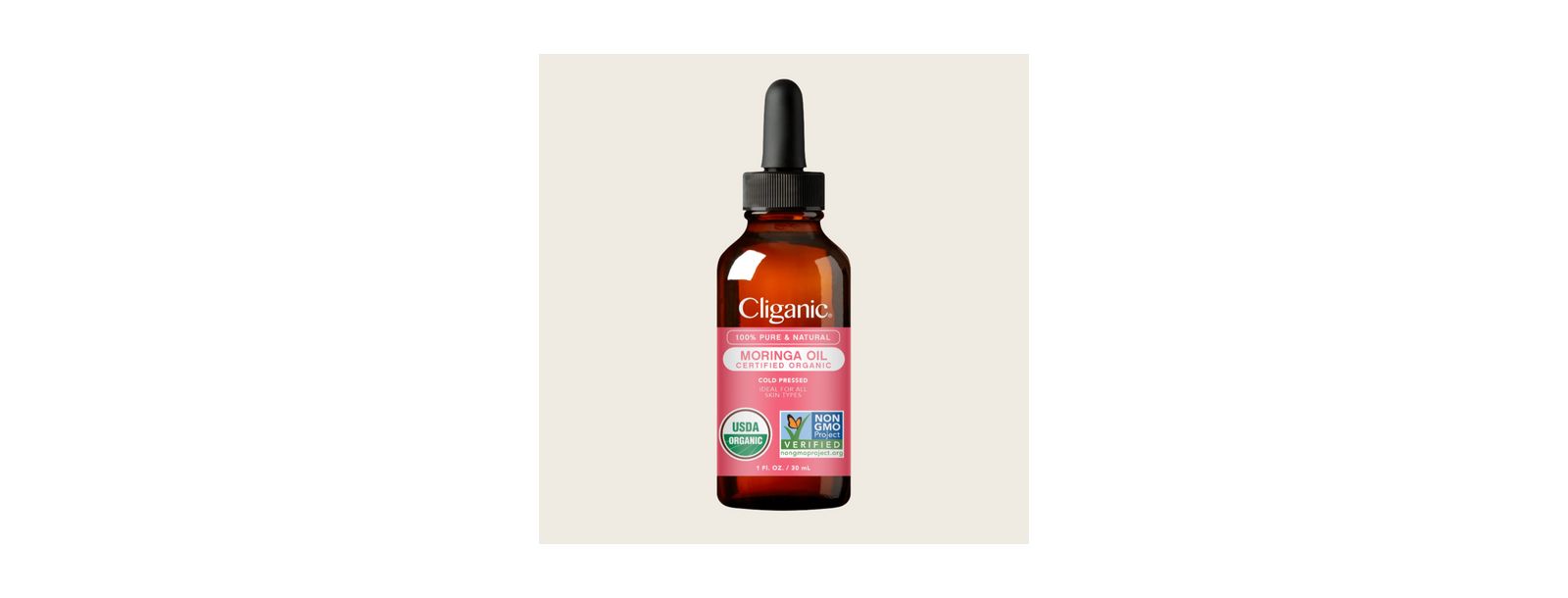 Масло моринга Cliganic Organic, 1oz